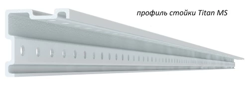 Стеллаж металлический Титан МС-750 2200x1500x500/8